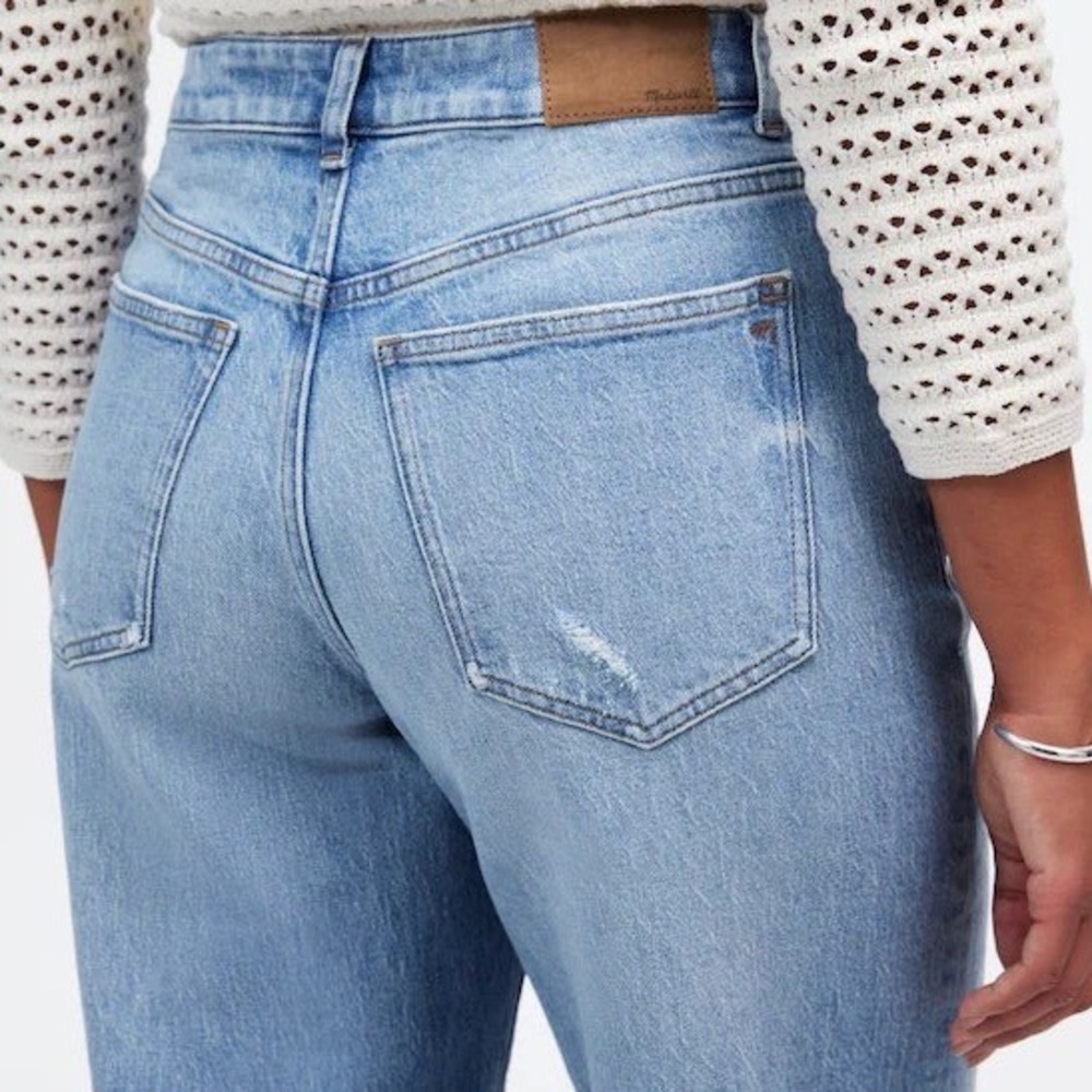 Madewell The Curvy Perfect Vintage Wide-Leg Crop Jean | Size 26 - Picture 5 of 10